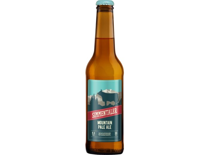 Simmentaler Mountain Pale Ale 24x0.33L Glas EW