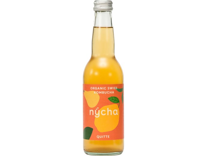 Nycha Kombucha Quitte Birne 24x0.33L Glas EW