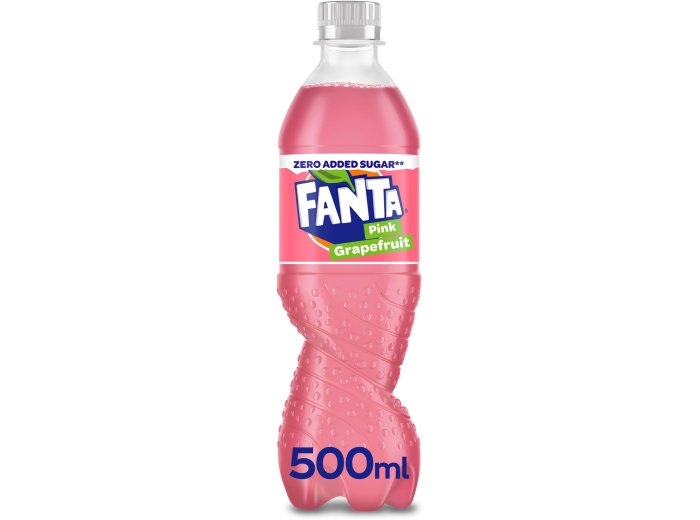 Fanta zero Pink Grapefruit 4x6x0.5L PET EW