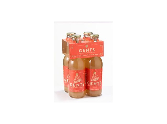 Gents Ginger Ale 24x0.2L Glas EW