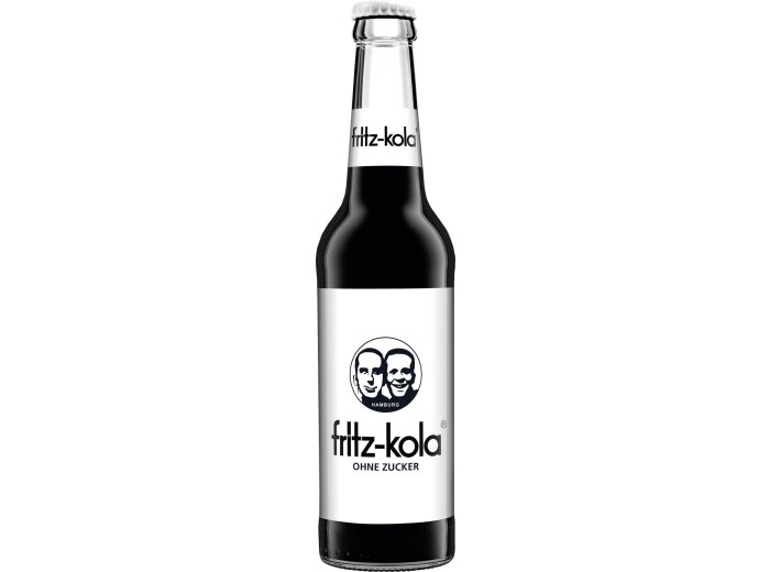 Fritz-Kola ohne Zucker 24x0.33L Glas MW