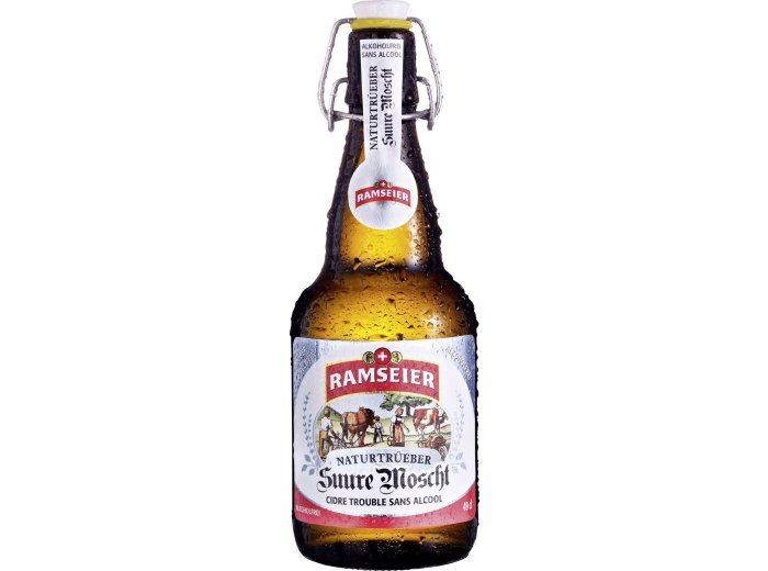Ramseier Suure Moscht trüb o. Alk. 12x0.49L Glas MW Bügel