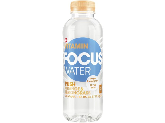 FOCUSWATER Push Orange & Zitronengras 4x6x0.5L PET EW