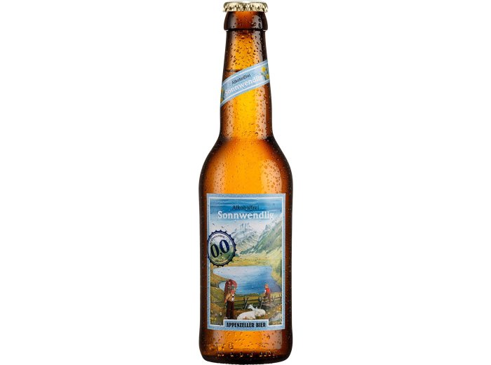 Appenzeller Bier Sonnwendlig alkoholfrei 24x0.33L Glas MW