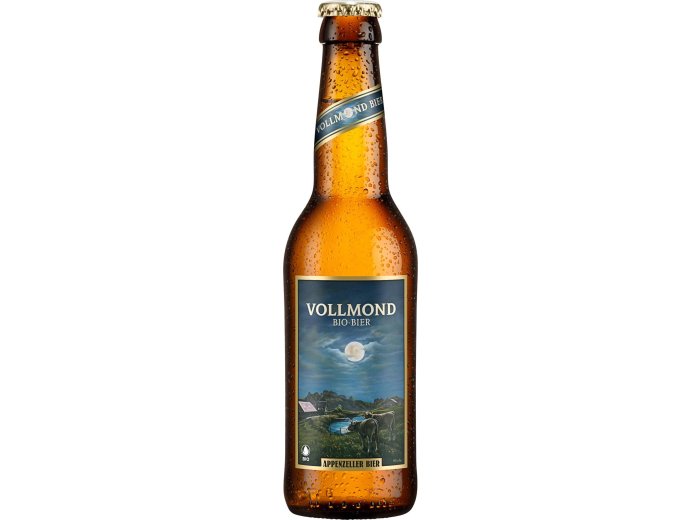 Appenzeller Bier Vollmond Bio hell 24x0.33L Glas MW