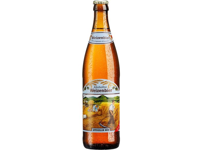 Appenzeller Bier Weizen alkoholfrei 20x0.5L Glas MW