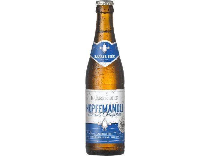 Baarer Hopfemandli 1862 Original 10x0.33L Glas MW
