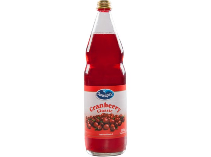 Cranberry Ocean Spray 12x1L Glas MW