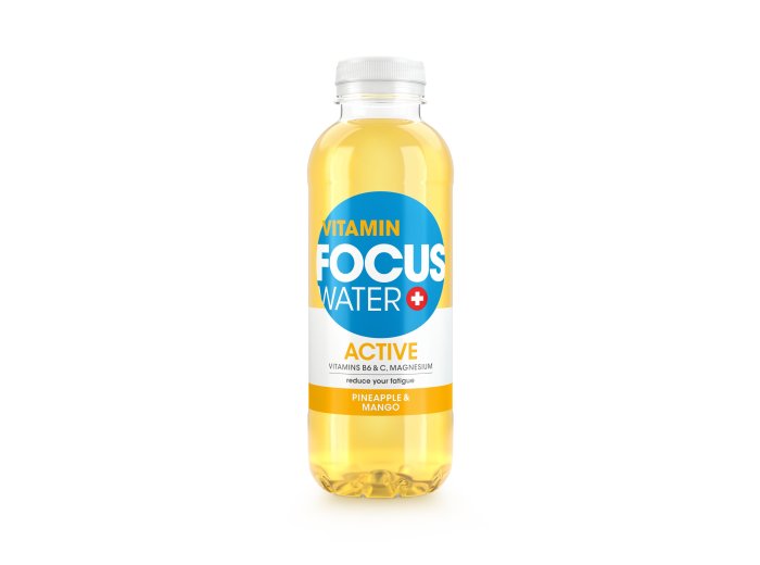 FOCUSWATER Active Ananas 12x0.5L PET EW