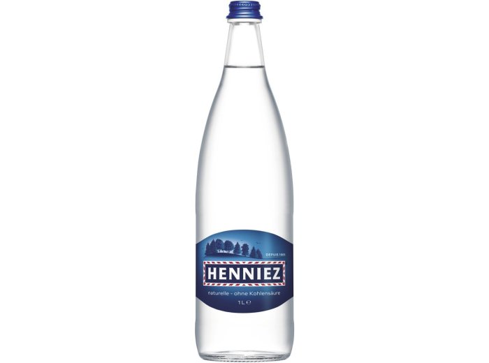 Henniez ohne Kohlensäure (Blau) 12x1L Glas MW