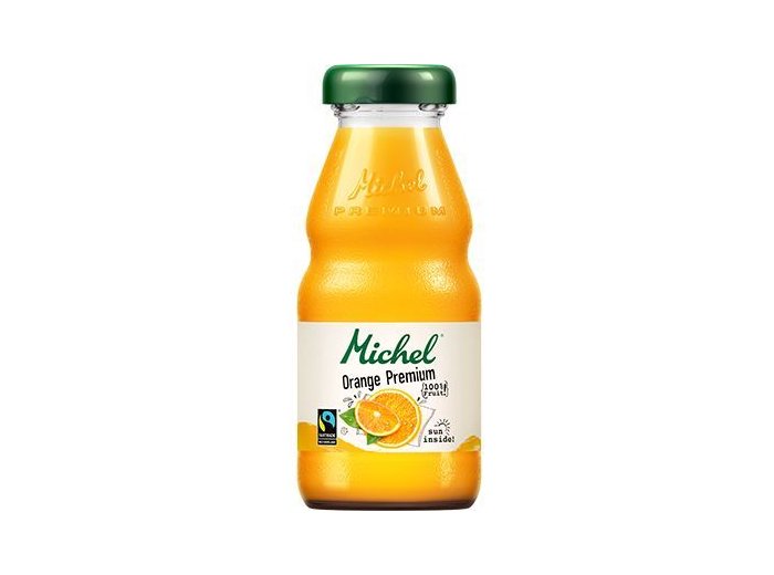 Michel Orange Premium Fair Trade Har. 24x0.2L Glas EW