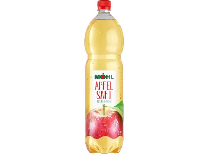 Möhl Apfelsaft hell Har. 6x1.5L PET EW
