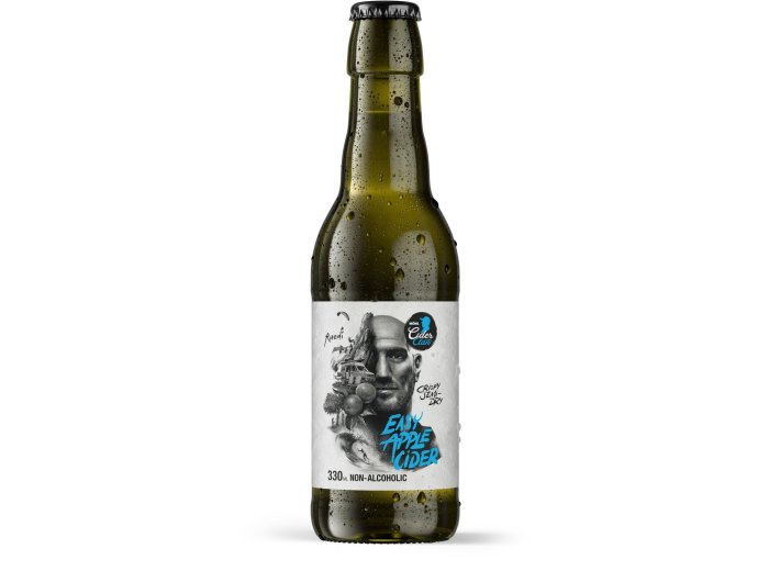 Möhl Easy Apple Cider alkoholfrei Har. 24x0.33L Glas Einweg