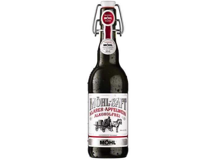 Möhl Saft klar Spezial o. Alk. 15x0.5L Glas MW Bügel