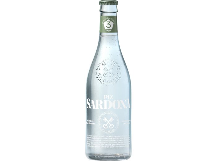 Piz Sardona 3 stark CO2 20x0.4L Glas MW