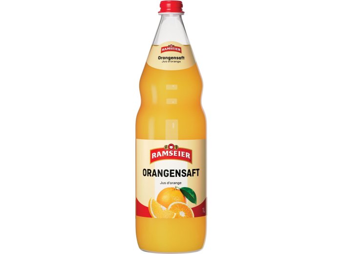 Ramseier Orangensaft 12x1L Glas MW