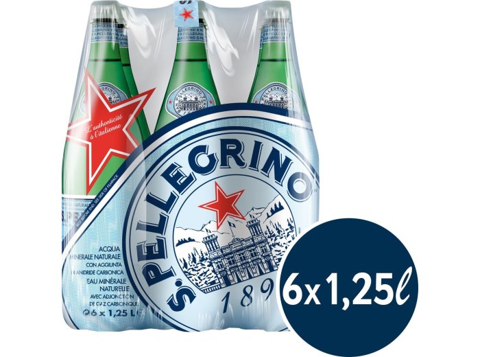 S.Pellegrino 6x1.25L PET EW