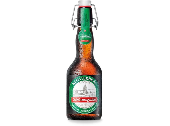 Schützengarten St. Galler Klosterbräu 20x0.33L Glas MW