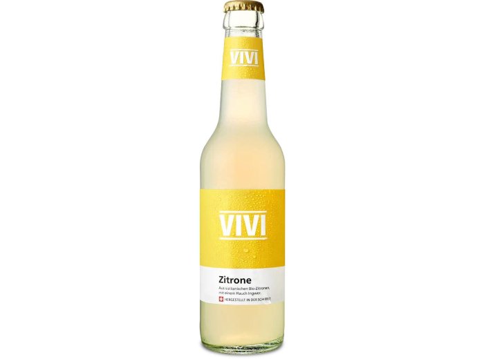 Vivi Soda Bio Zitrone & Ingwer 24x0.33L Glas MW