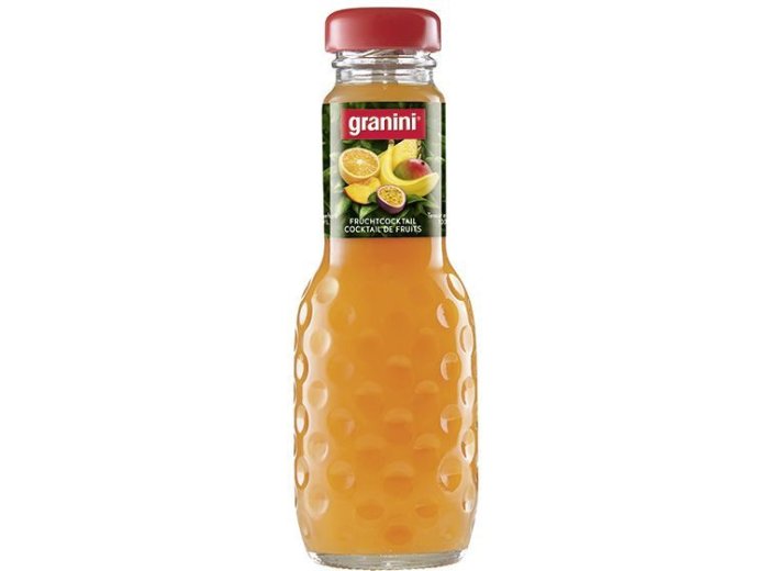 granini Fruchtcocktail Har. 24x0.2L Glas EW