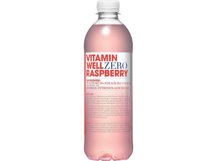Vitamin Well Zero Raspberry 12x0.5L PET EW