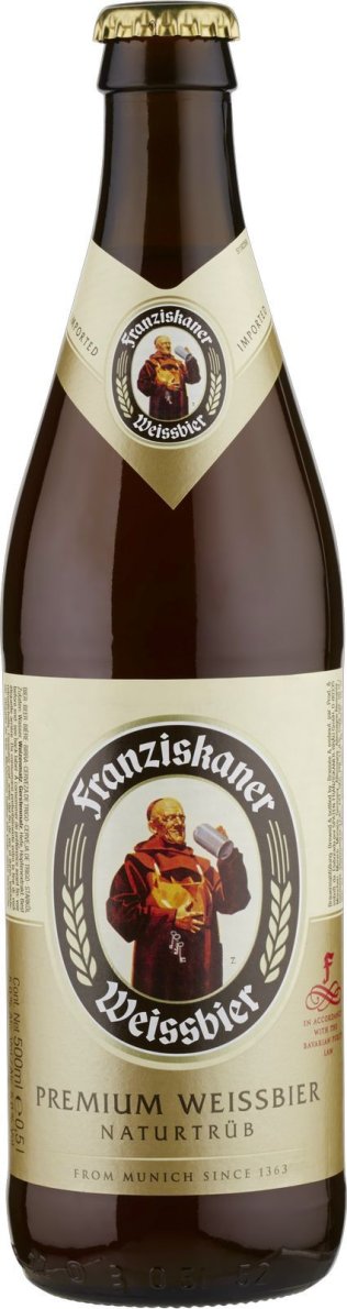 Franziskaner Hefe-Weissbier 20x0.5L Glas MW