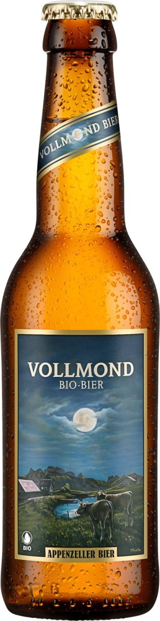 Appenzeller Bier Vollmond Bio hell 24x0.33L Glas MW