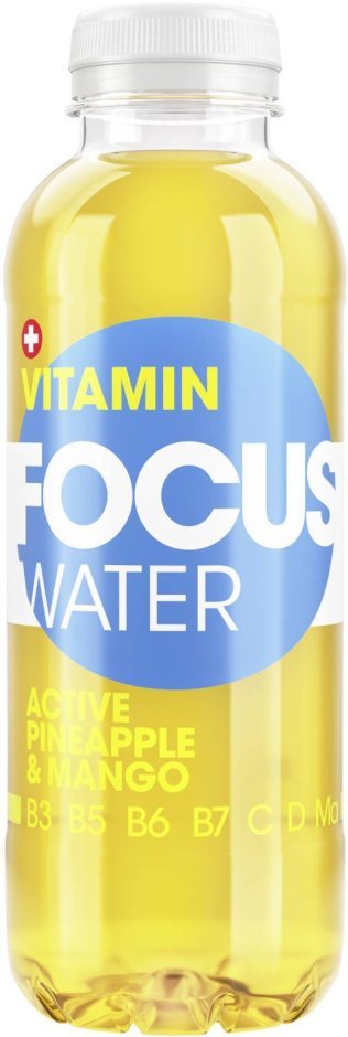 FOCUSWATER Active Ananas 4x6x0.5L PET EW
