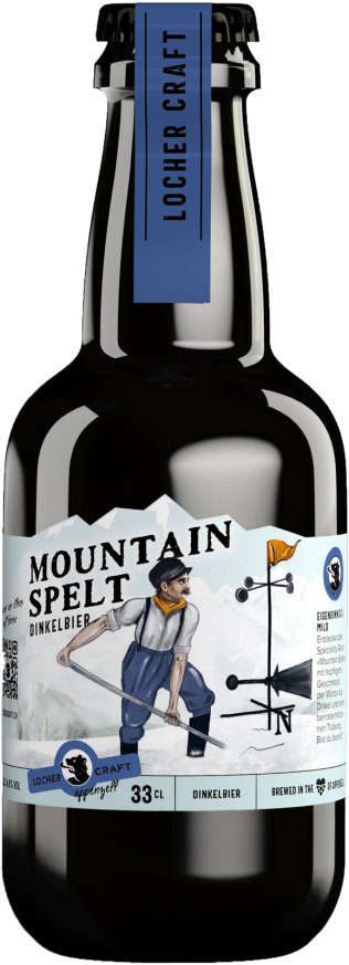 Locher Craft Mountain Spelt 10x0.33L Glas MW