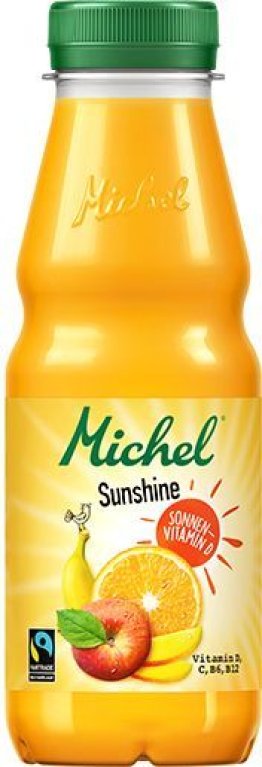 Michel Sunshine Fair Trade 4x6x0.33L PET EW