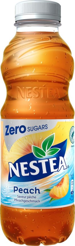 Nestea Schwarztee Pfirsich Zero 4x6x0.5L PET EW