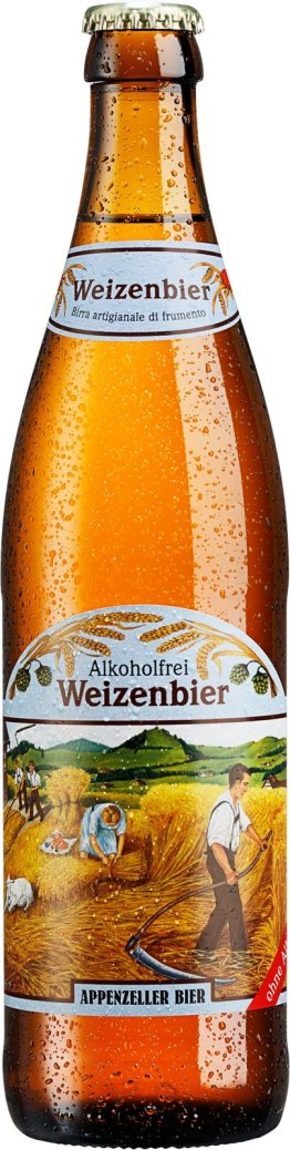Appenzeller Bier Weizen alkoholfrei 20x0.5L Glas MW