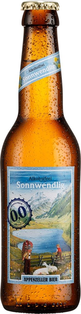 Appenzeller Bier Sonnwendlig alkoholfrei 24x0.33L Glas MW