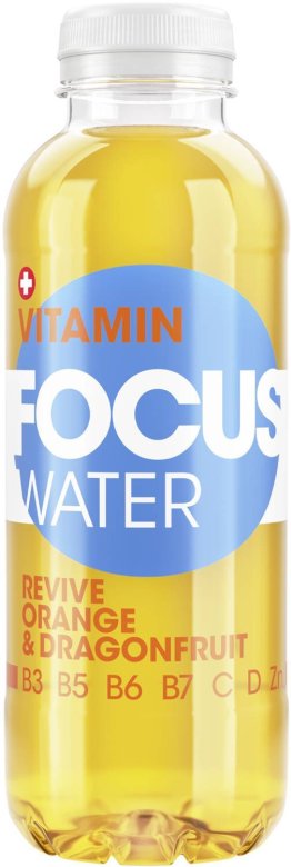 FOCUSWATER IMMUNITY Orange & Dragonfruit 4x6x0.5L PET EW
