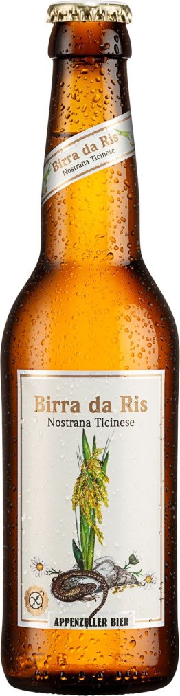 Appenzeller Bier Birra da Ris glutenfrei 24x0.33L Glas MW