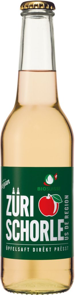 Züri Schorle BIO Knospe 24x0.33L Glas EW