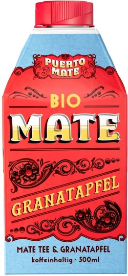 Puerto Mate Bio Mate & Granatapfel 8x0.5L Tetra EW
