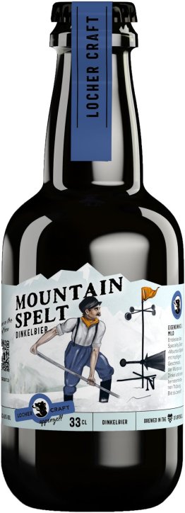 Locher Craft Mountain Spelt 10x0.33L Glas MW