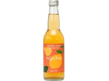 Nycha Kombucha Quitte Birne 24x0.33L Glas EW