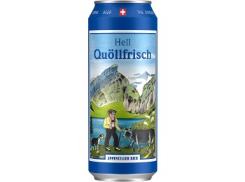 Appenzeller Bier Quöllfrisch hell 4x6x0.5L Alu EW
