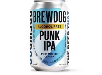 Brewdog Punk AF (alcohol free) 24x0.33L Alu EW