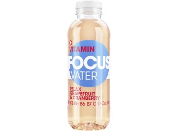 FOCUSWATER Relax Grapefruit 12x0.5L PET EW