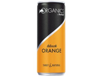 Red Bull Organics Black Orange 24x0.25L Alu EW