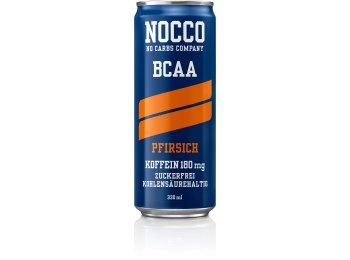 NOCCO BCAA Pfirsich 24x0.33L Alu EW