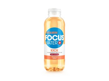 FOCUSWATER Kick Pfirsich & Apfel 4x6x0.5L PET EW