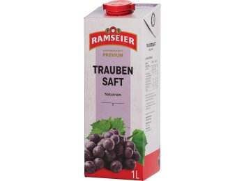 Ramseier Premium 100% Traubensaft rot 12x1L Tetra EW