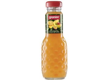 granini Fruchtcocktail Har. 24x0.2L Glas EW