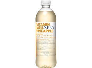 Vitamin Well Zero Pineapple 12x0.5L PET EW